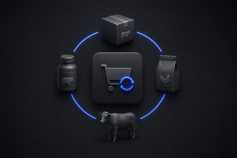 Livestock & Animal-Health Supplies: Reorder & Subscription Programs